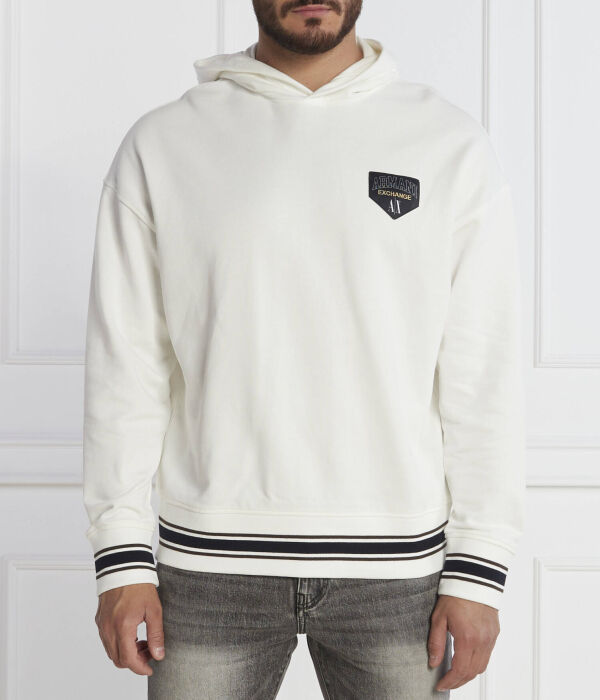 

Свитер Regular fit Armani Exchange, белый