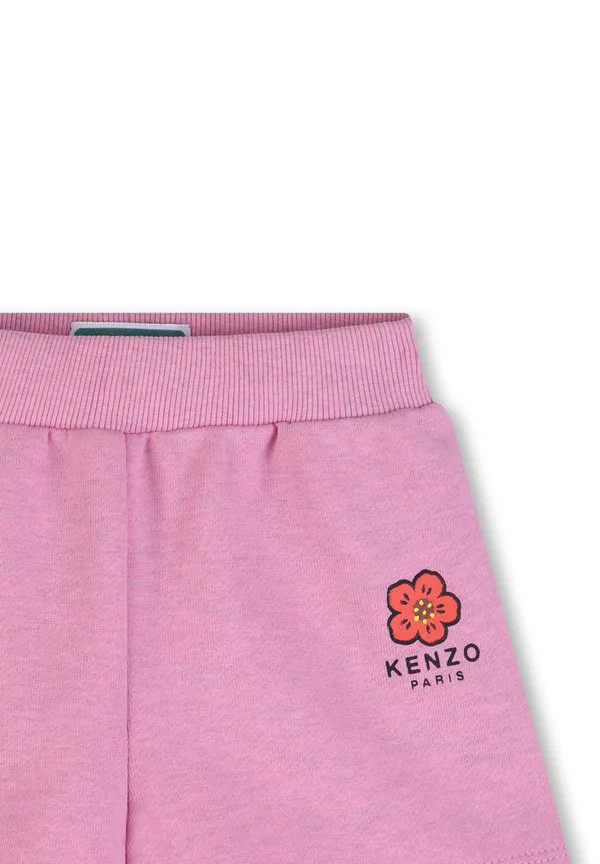 Спортивные брюки Kenzo Kids, Deep Pink — фото 3