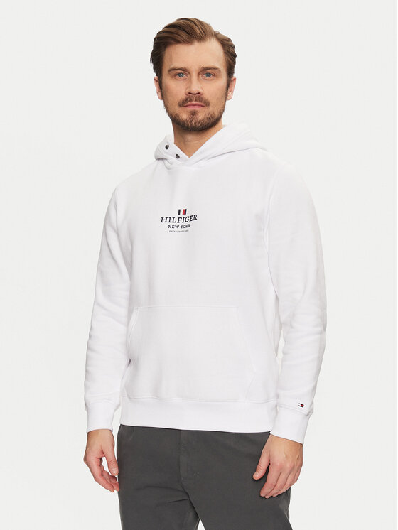 

Толстовка обычного кроя MW0MW39050 Tommy Hilfiger, белый