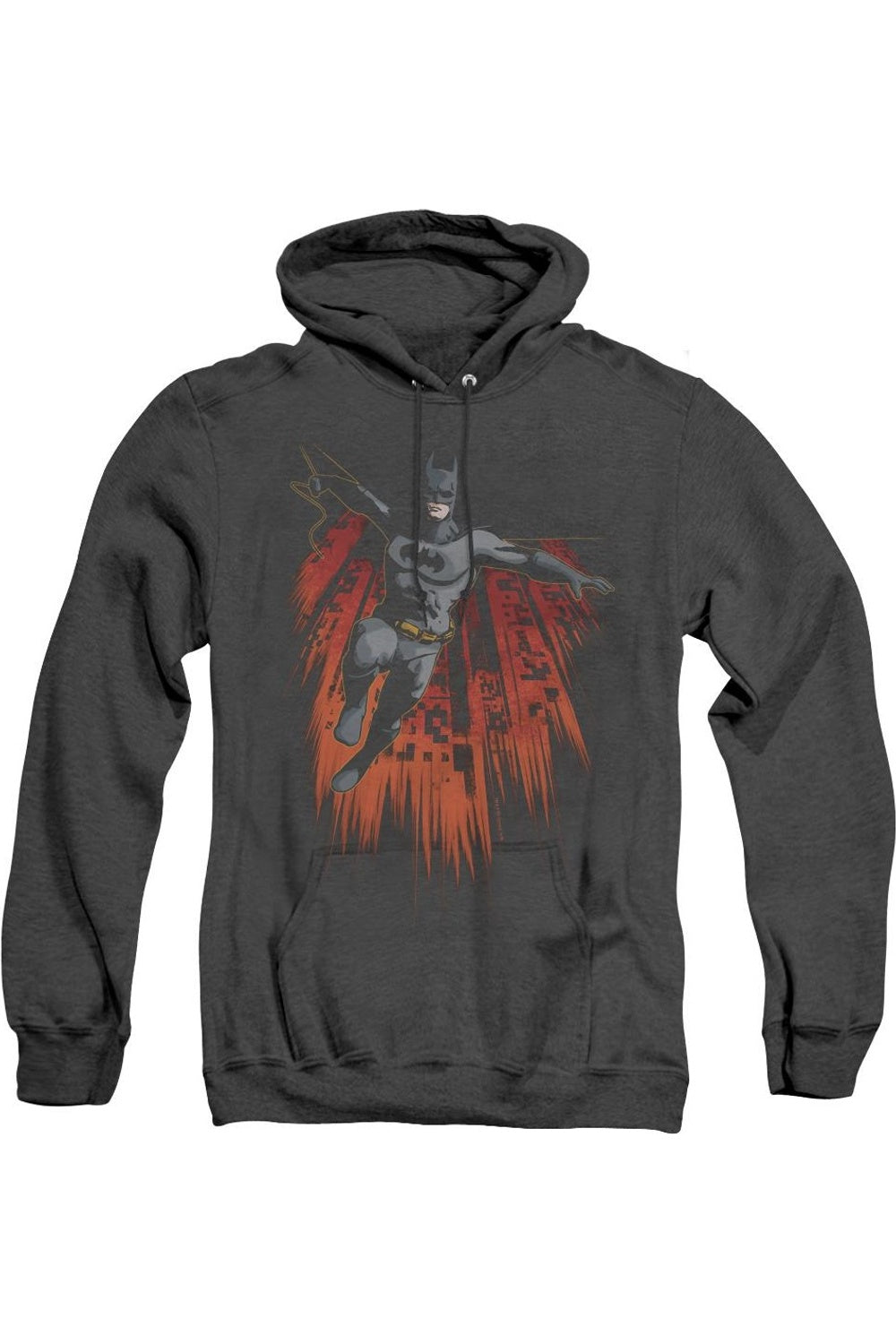 

Толстовка с капюшоном Batman Majestic Adult Heather Gildan, черный
