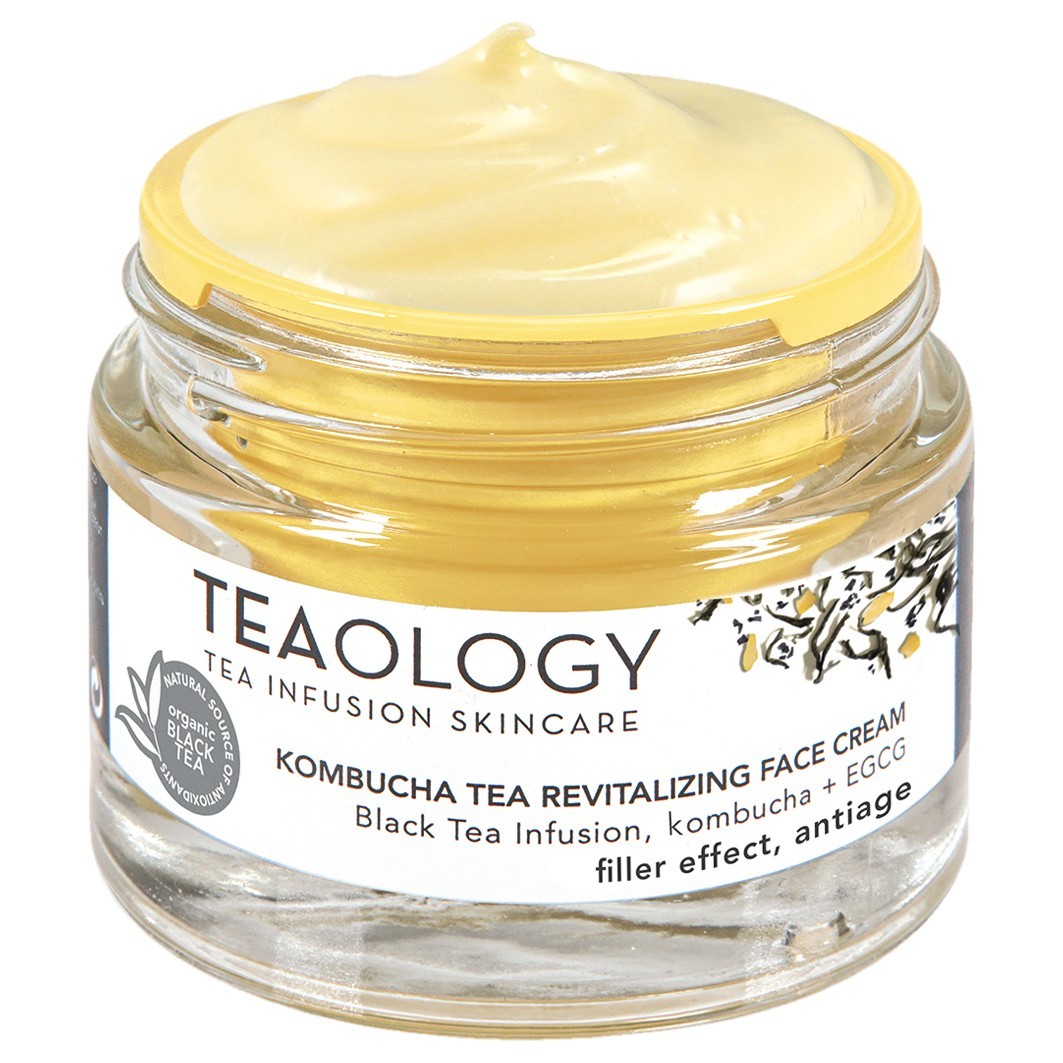 

Крем для лица kombucha tea revitalizing face cream Teaology, объем 50 мл