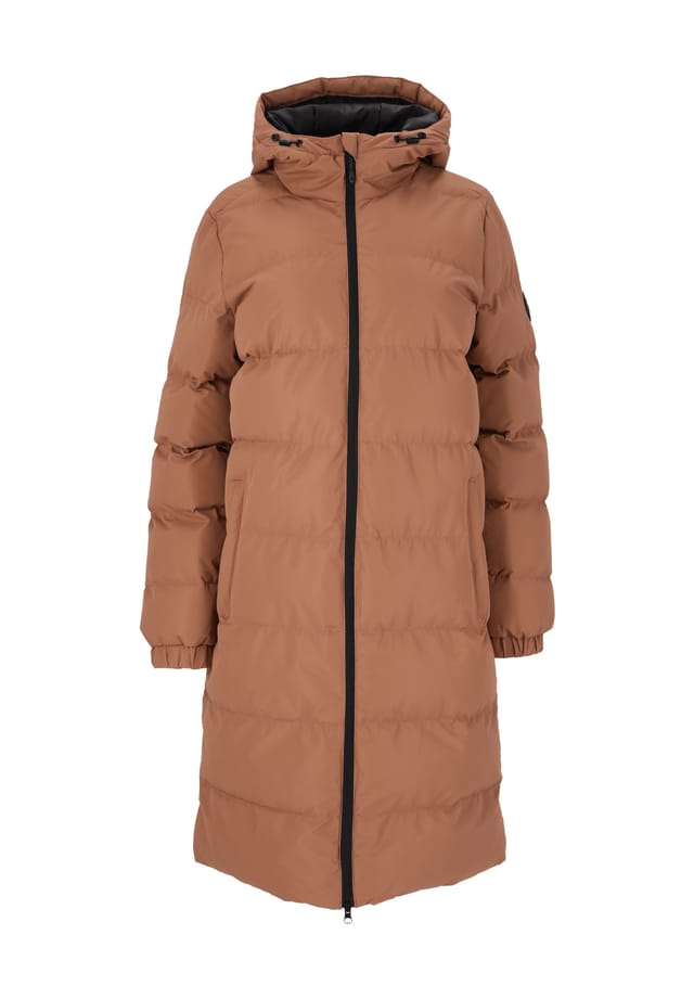 

Стеганое пальто abella с дышащими свойствами Whistler, цвет 5184 cognac
