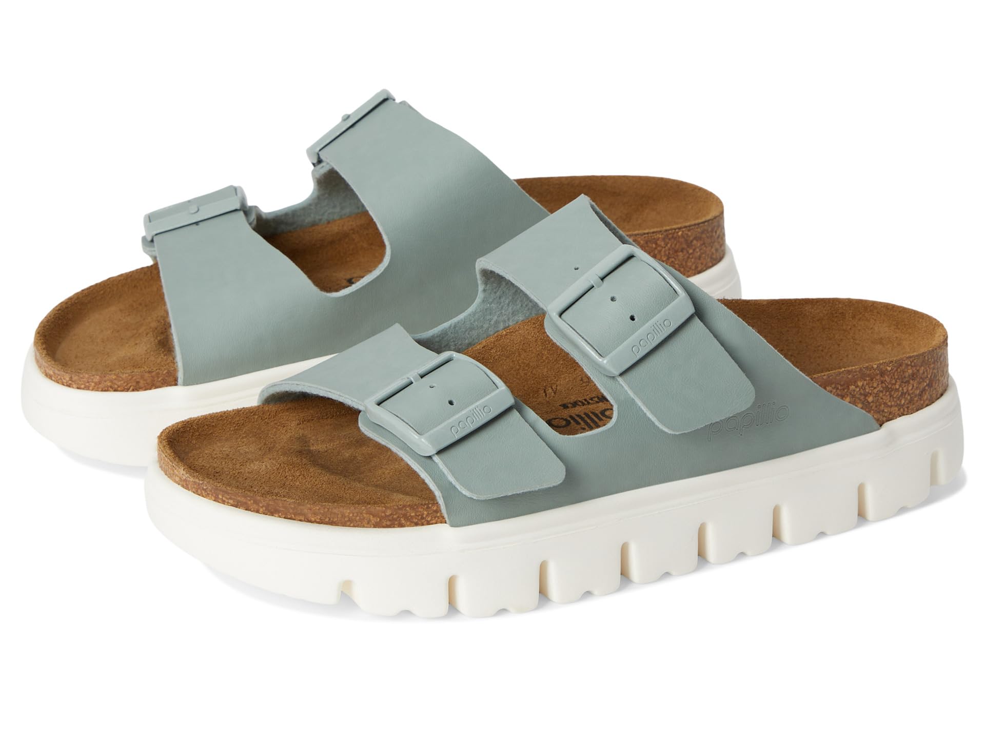 Сандалии Birkenstock Papillio By Birkenstock Arizona Chunky - Birko-Flor, Pure Sage