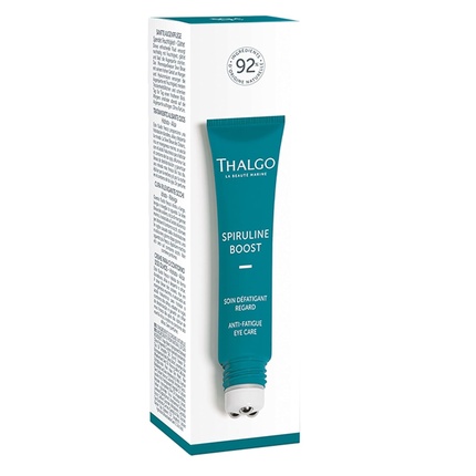 THALGO Spirulina Boost 2.0 Восстанавливающий уход за кожей вокруг глаз 15 мл со встроенными охлаждающими шариками из нержавеющей стали — фото 3