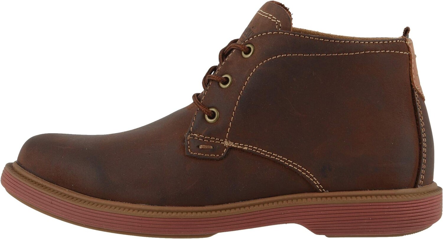 Ботинки Supacush Chukka, Jr. Florsheim, цвет Brown Crazy Horse/Brick Sole — фото 4