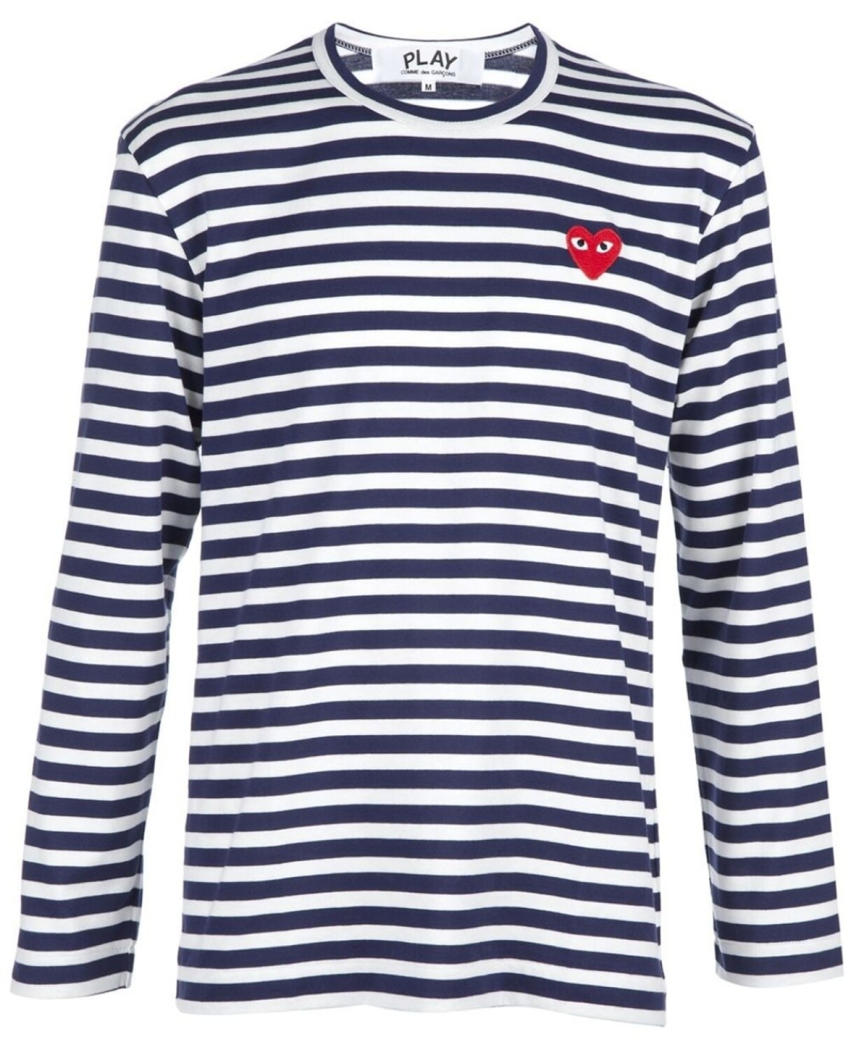 

Футболка в полоску Comme Des Garçons Play, синий