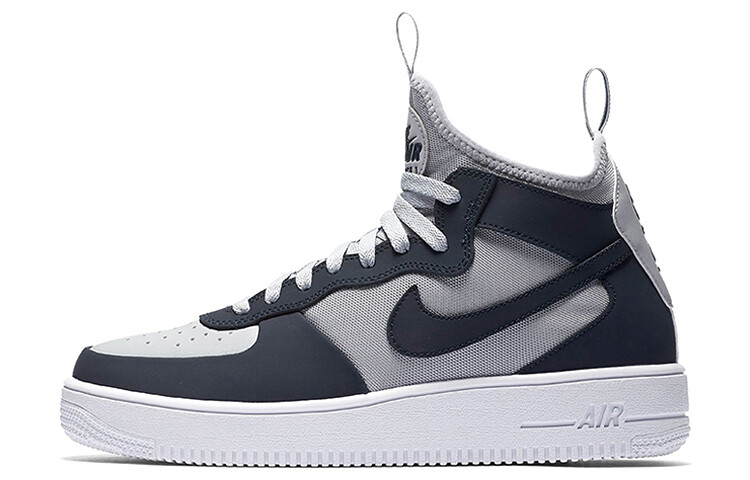 

Кроссовки для скейтбординга Air Force 1 унисекс, средний верх, серые/синие Nike