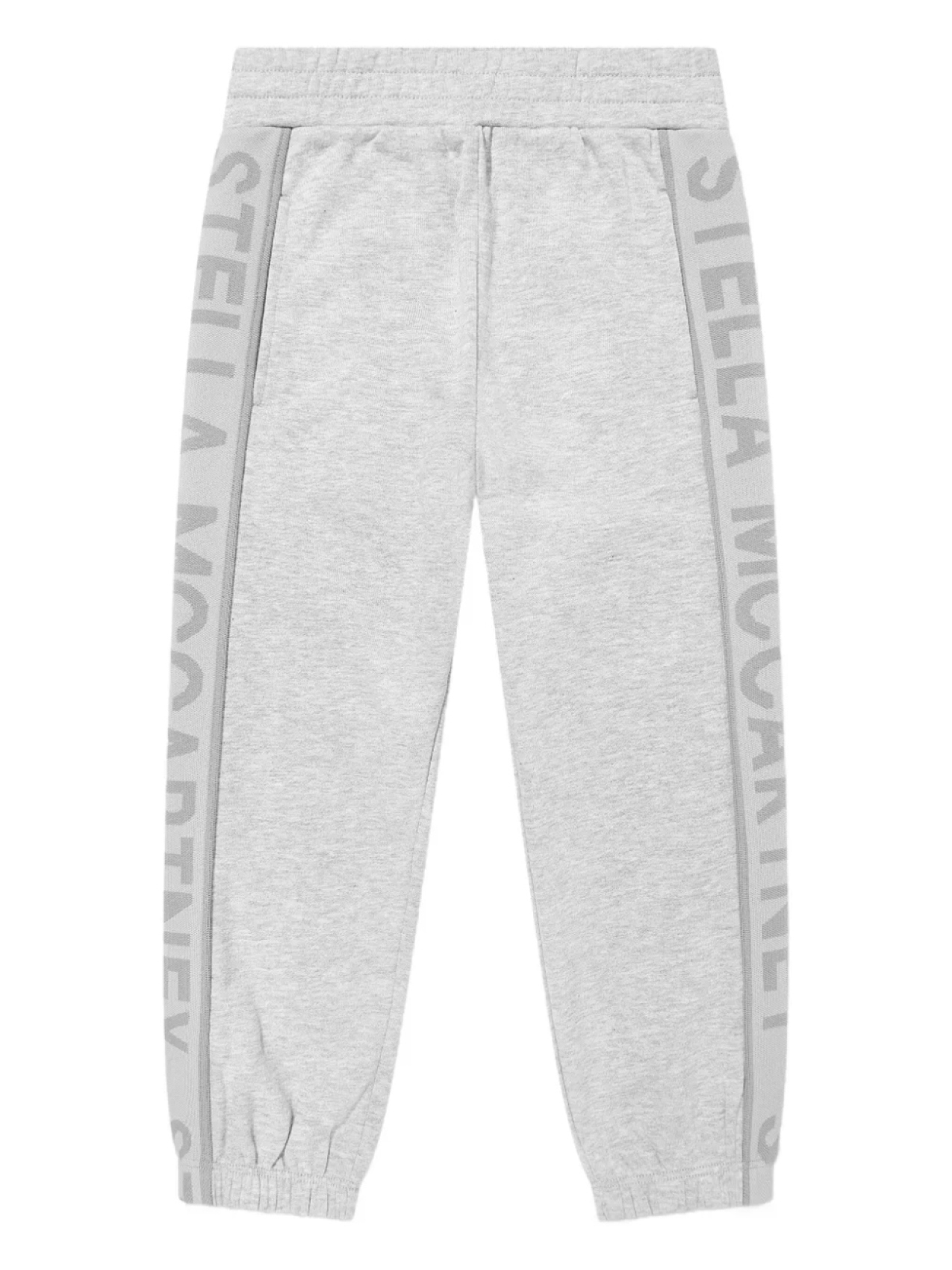 

Брюки с логотипом Stella McCartney Kids, серый