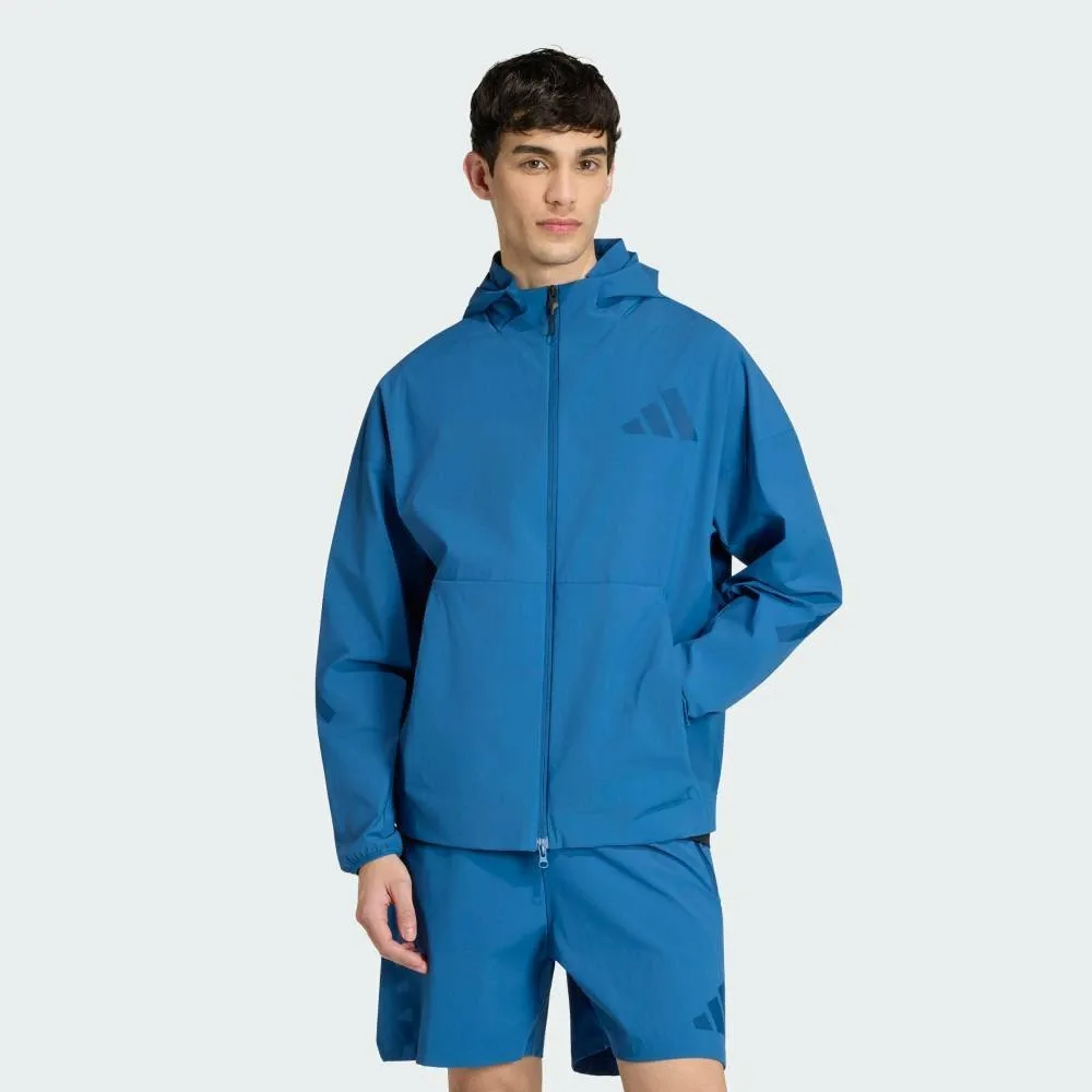 Спортивная футболка ZNE Woven Track Top Adidas, blue