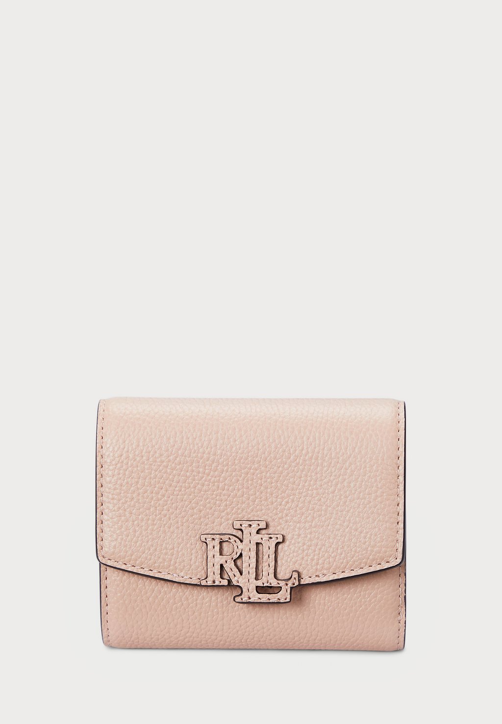 

Кошелек PEBBLED SMALL CAMERYN FLAP WALLET Lauren Ralph Lauren, светло-розовый
