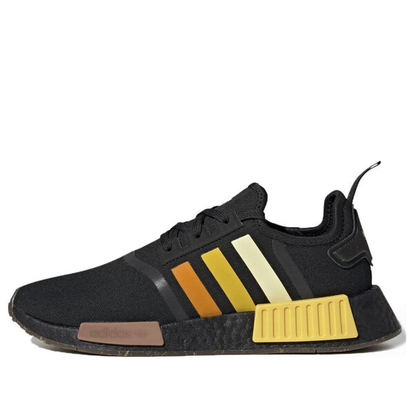 

Кроссовки nmd_r1 'black clay strata' Adidas, черный