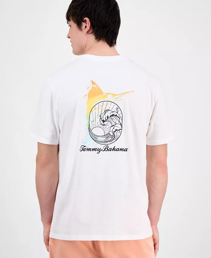 

Мужская футболка Marlin Wave с принтом Tommy Bahama, белый