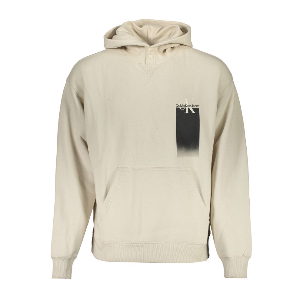 

Бежевый хлопковый свитшот Calvin Klein, Beige