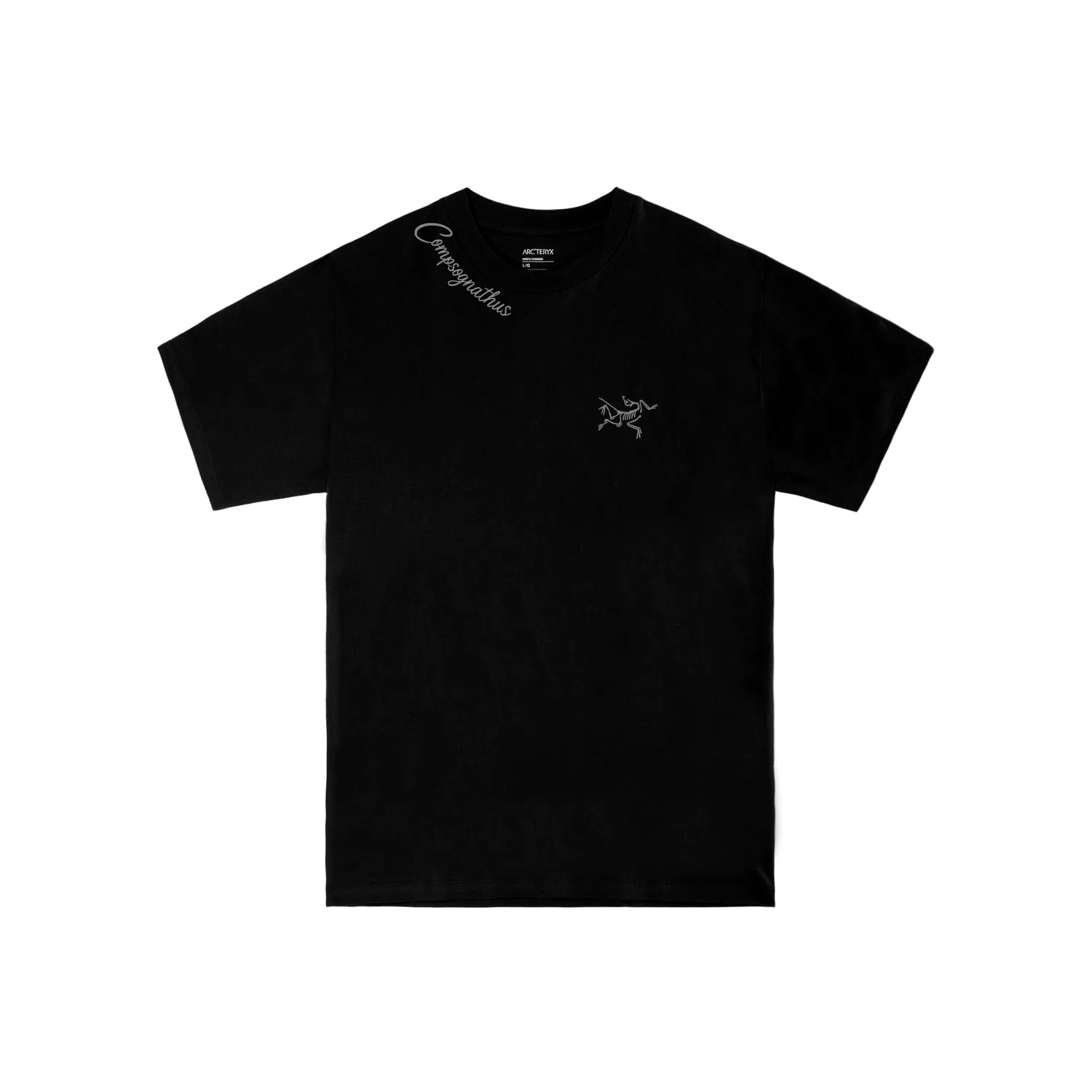 Футболка хлопковая KRAGG SL Cotton Shirt Arcteryx черная