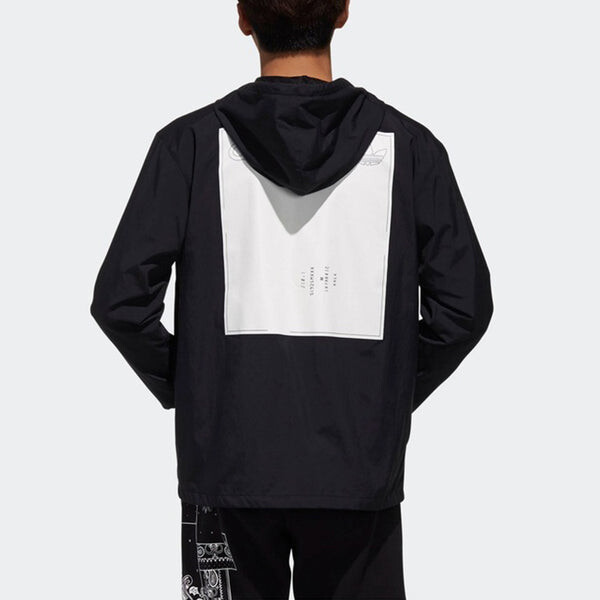 Куртка adidas originals Wb Kaval Hoodie Black Dx4236, черный — фото 4