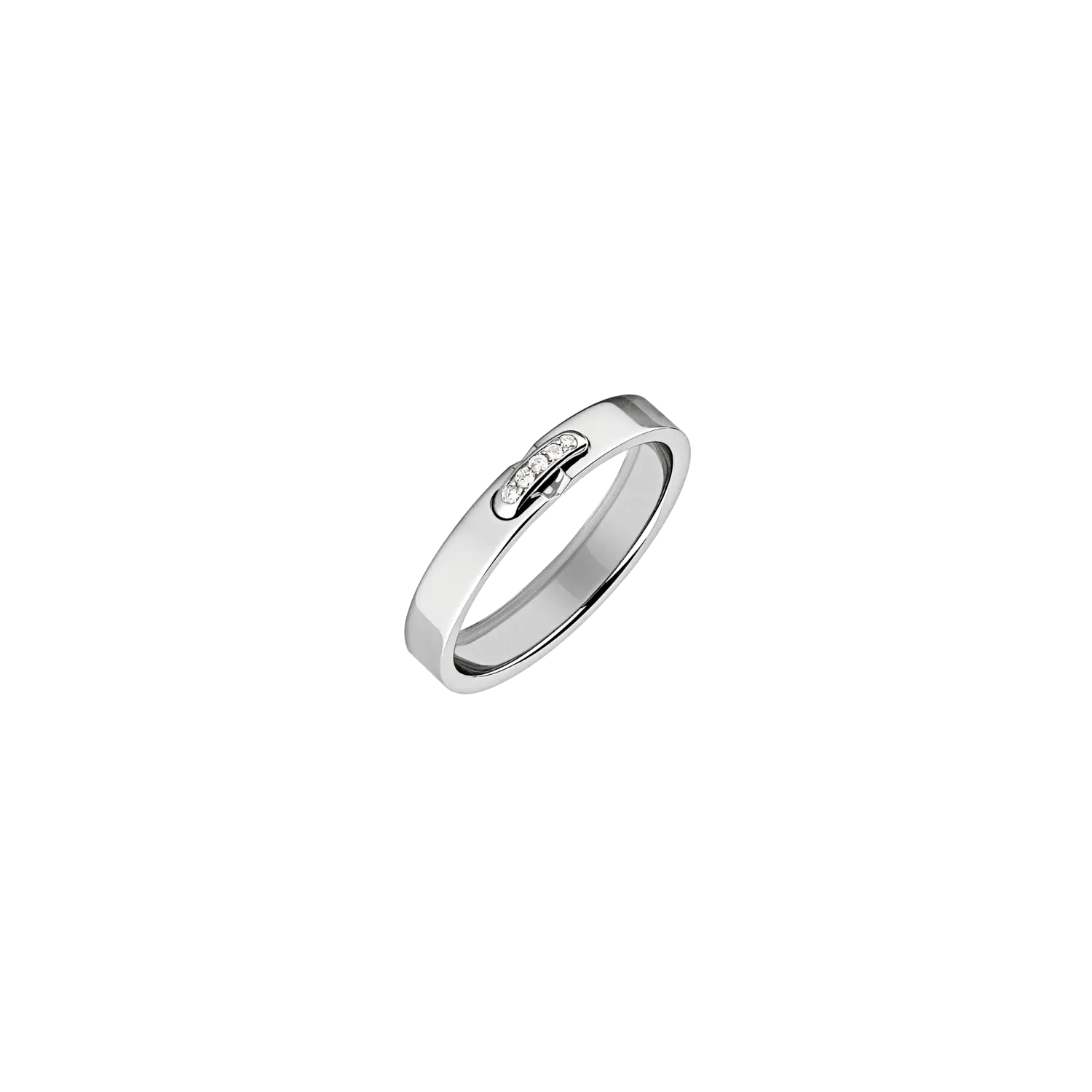 

Обручальное кольцо Chaumet из платины и бриллиантов