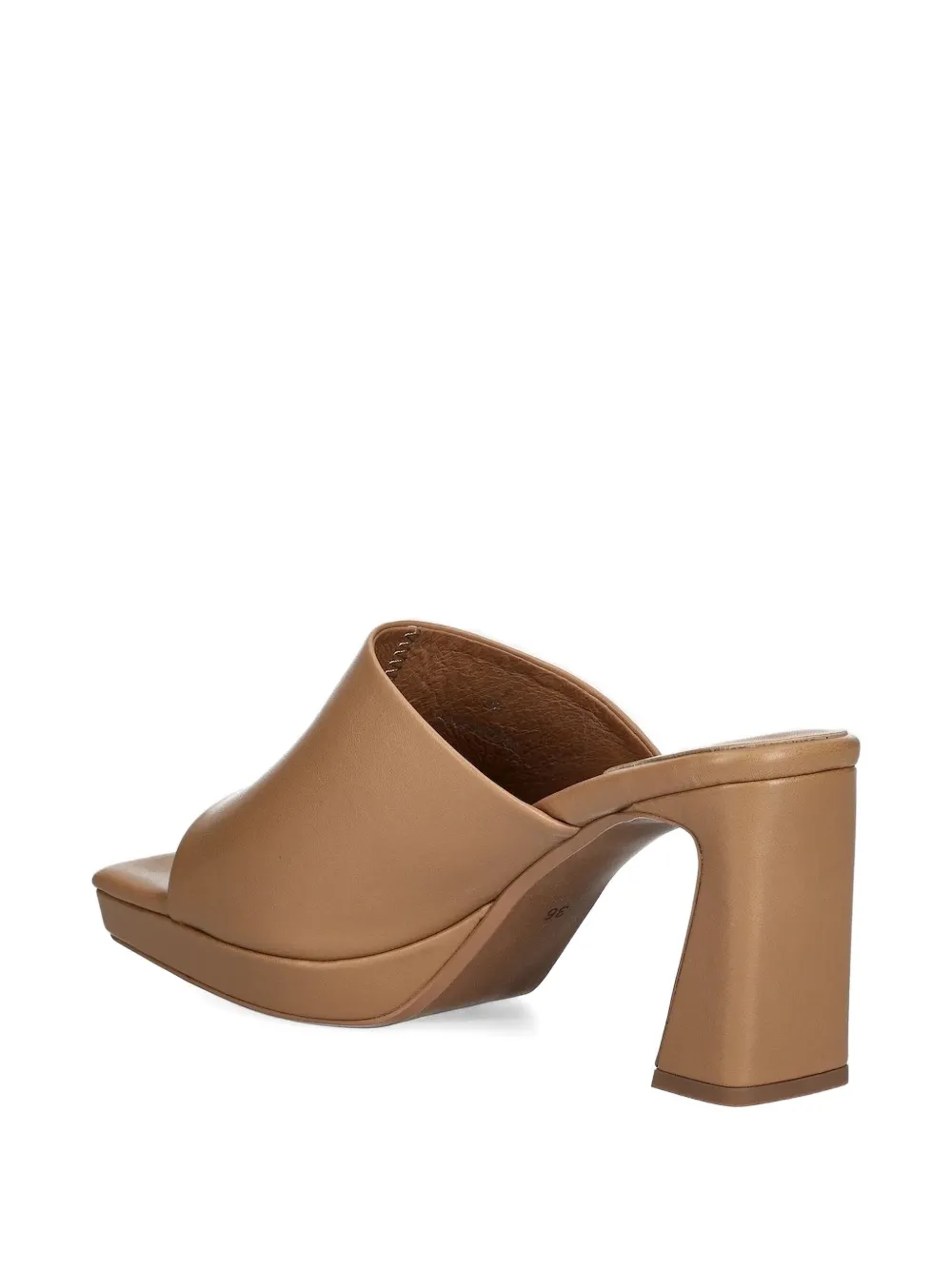 Сандалии с квадратным носком и блочным каблуком Jeffrey Campbell, коричневый — фото 2