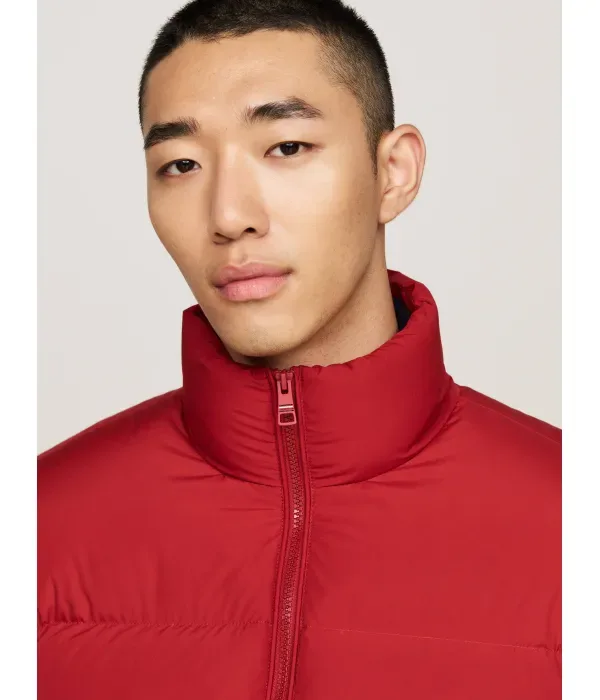 Пуховая куртка regular fit Tommy Hilfiger, красный — фото 4