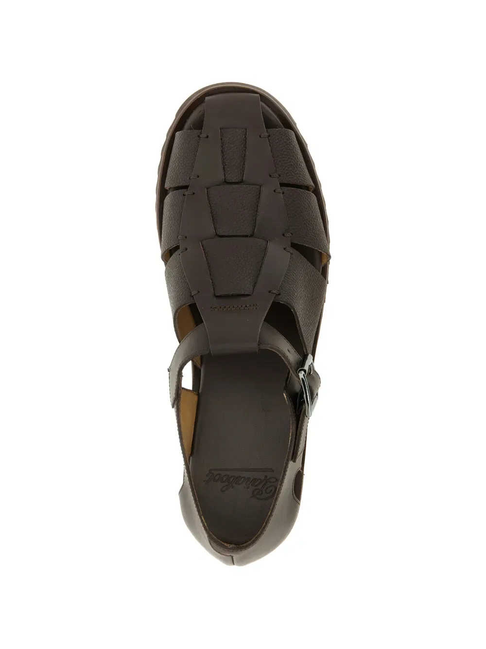 Сандалии Pacific из кованой кожи Paraboot, коричневый — фото 3