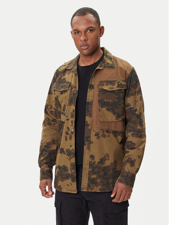 

Рубашка regular fit Cargo Pkt D26900-D553 G-Star Raw, зелёный