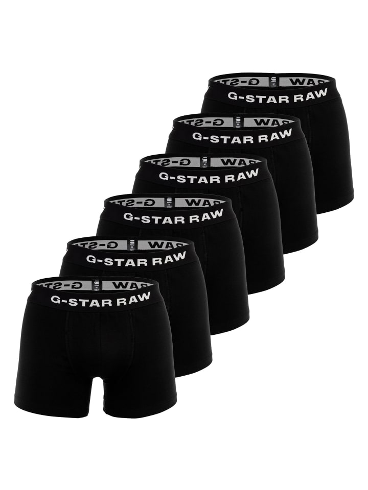 

Боксеры G-Star Raw short 6er Pack, черный