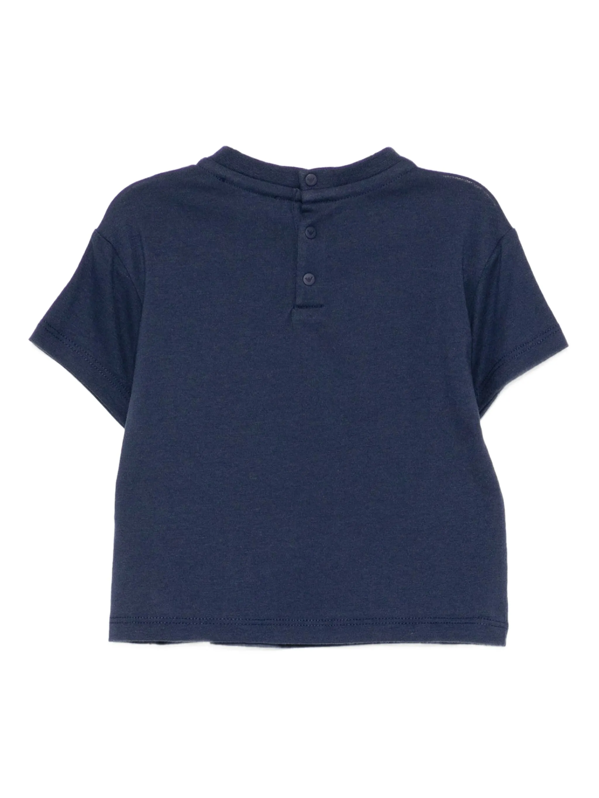 Футболка ASV с принтом Emporio Armani Kids, синий — фото 2