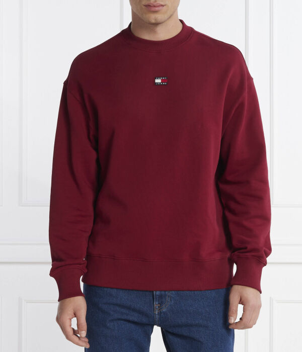 

Толстовка Tommy Jeans Regular Fit, бургундия