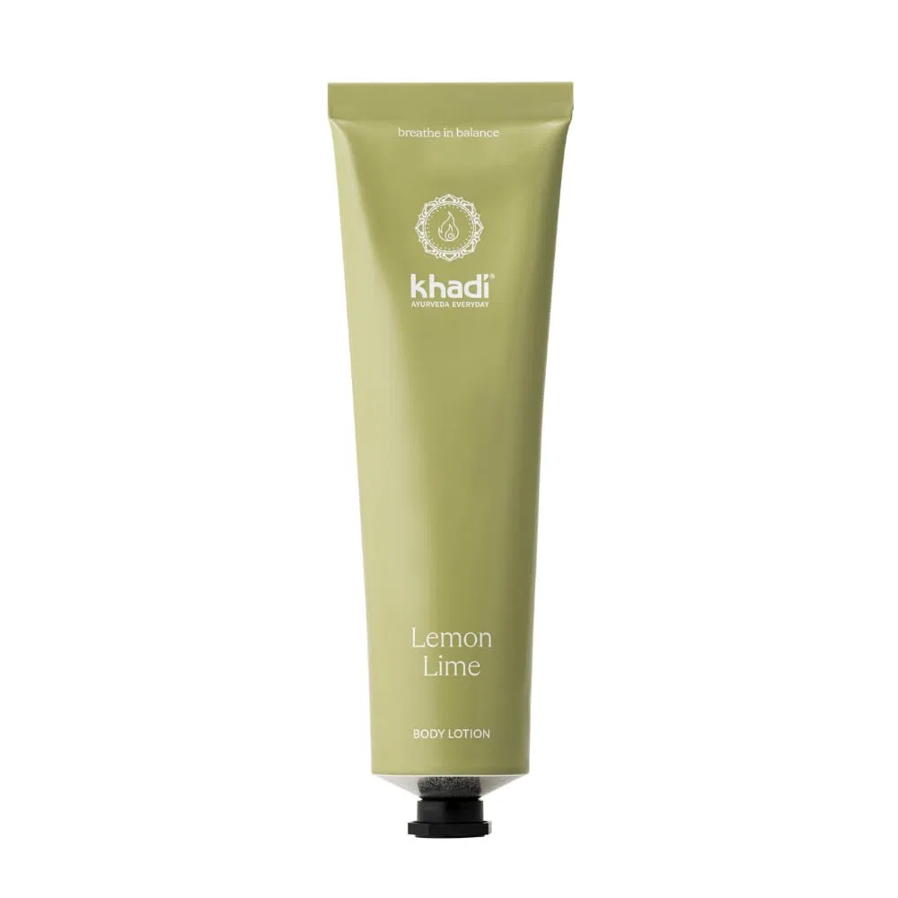 Аюрведический лосьон для тела Khadi Lemon Lime, 100% натуральный Khadi