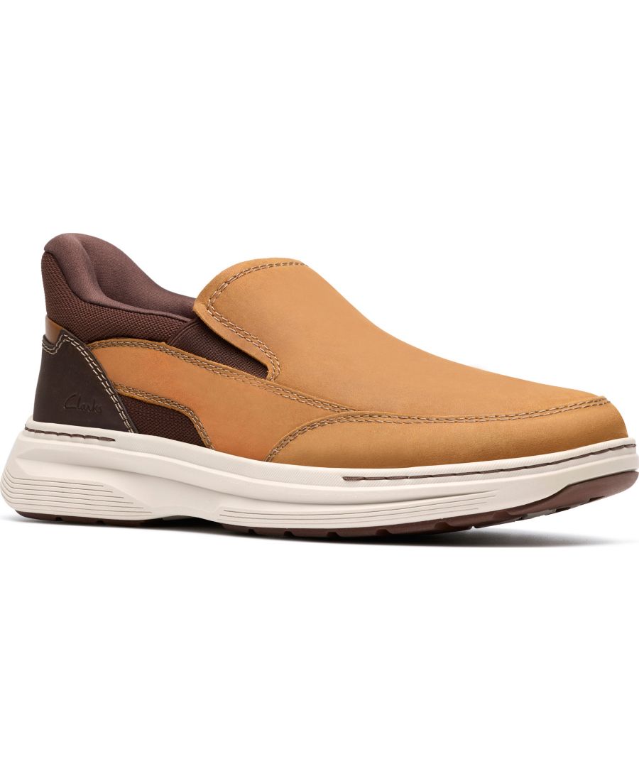 

Мужские повседневные кроссовки Craftwell Step Clarks, Light brown leather