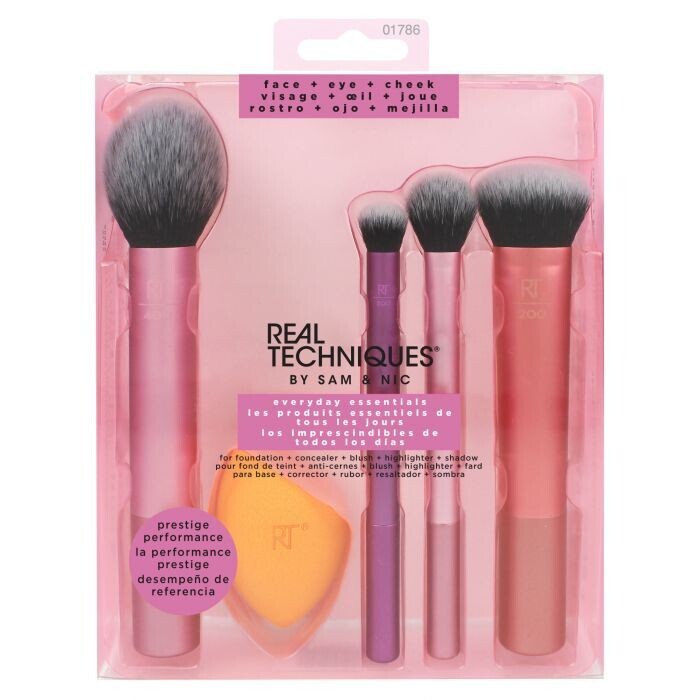 

Набор косметики Set de Brochas Everyday Essentials Real Techniques, 5 unidades