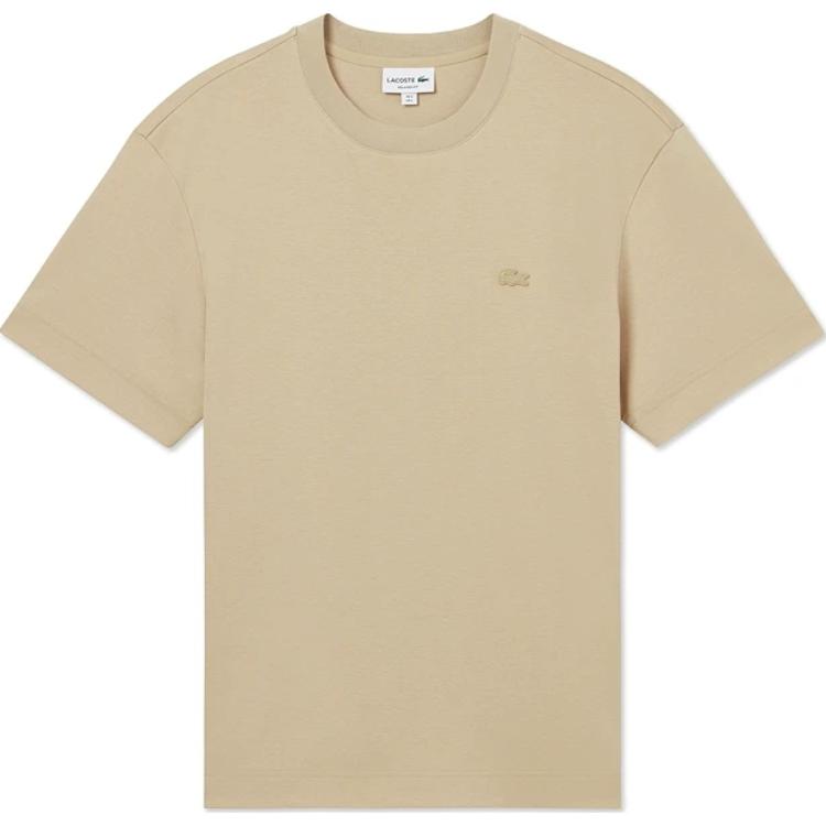 

Футболка SS25 мужская молочный кофе LACOSTE, 02S/Milk Coffee, Белый, Футболка SS25 мужская молочный кофе LACOSTE, 02S/Milk Coffee