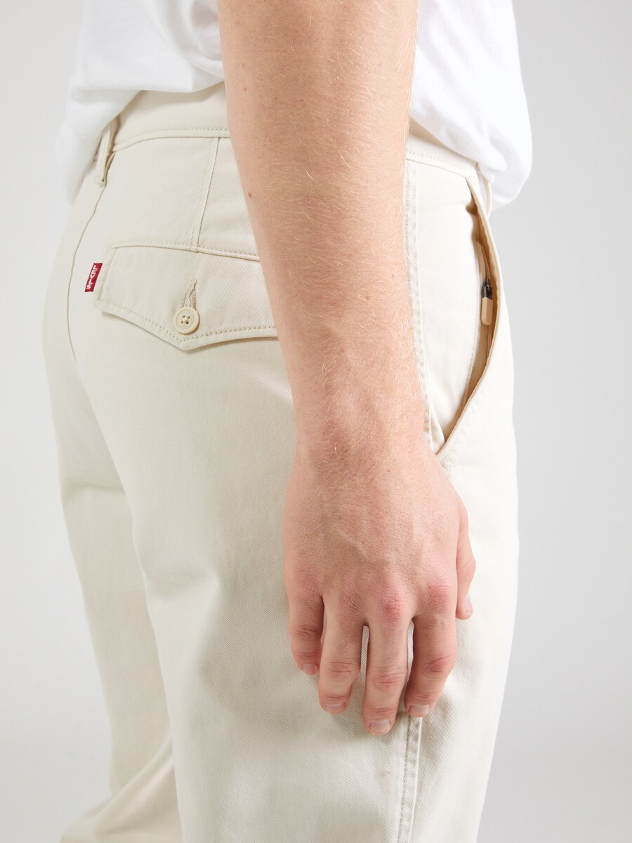 Брюки чинос LEVI'S  Tapered Chino Pants AUTHENTIC, натуральный белый — фото 3