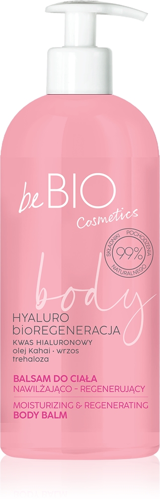 

Гиалуроновая биорегенерирующая восстанавливающая мазь для тела с увлажняющим эффектом Bebio, 350 мл