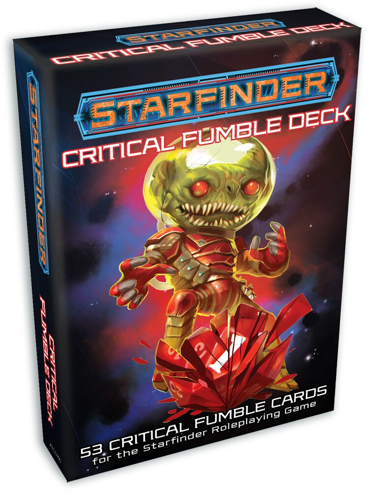 

Ролевая игра Paizo Publishing Starfinder RPG: Critical Fumble Deck