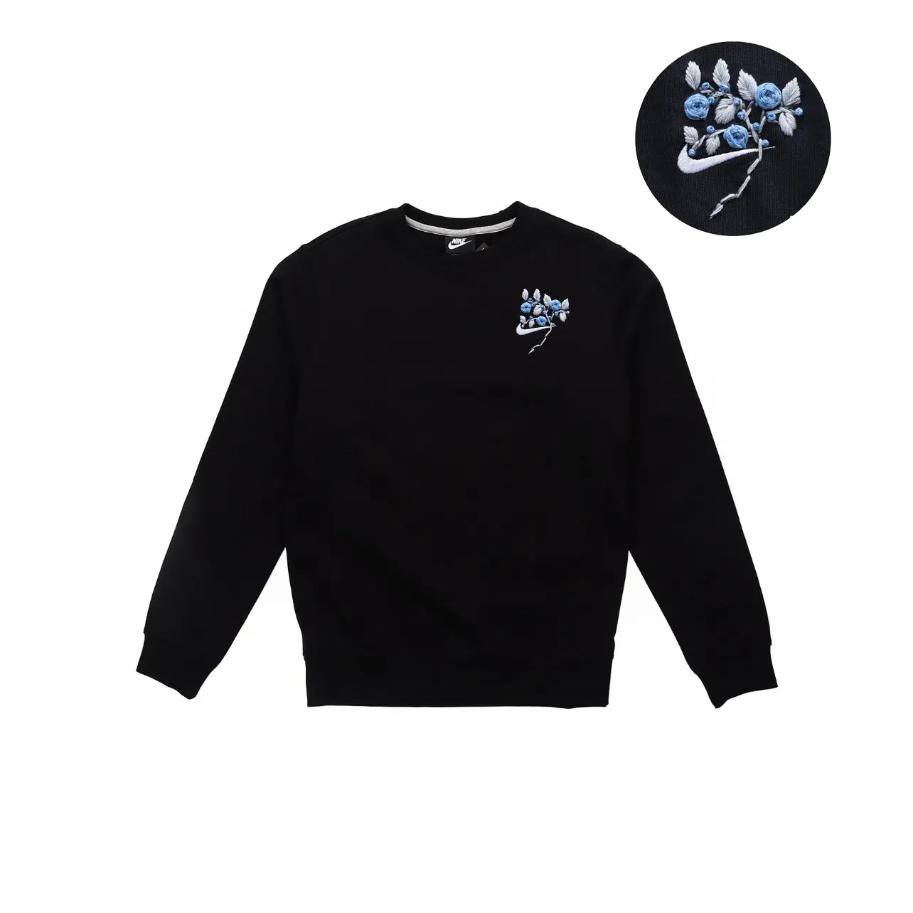 

Чёрная толстовка Nike мужская