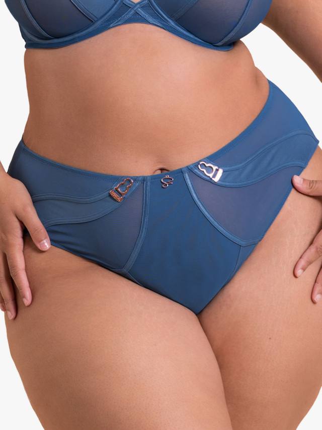 

Соблазнительные кружевные трусики с высокой талией Curvy Kate