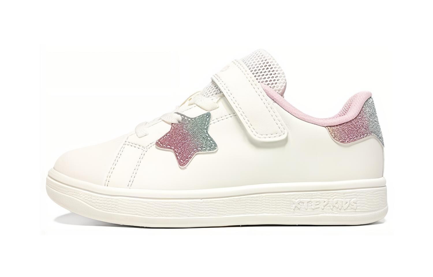 

Детские кроссовки для скейтбординга PS Sail White/new Ice Pink Xtep, белый