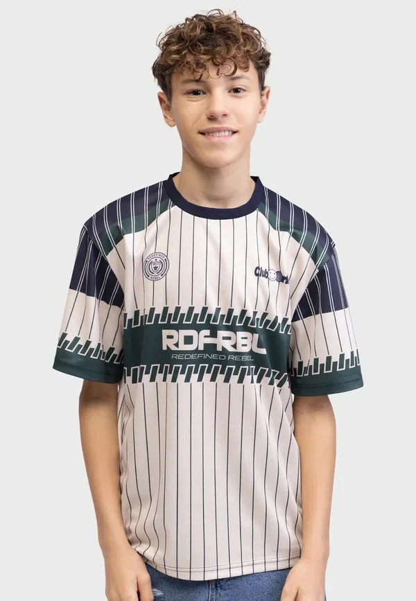 Футболка Tecalum tee boxy fit print t-shirt Redefined Rebel, безупречный белый