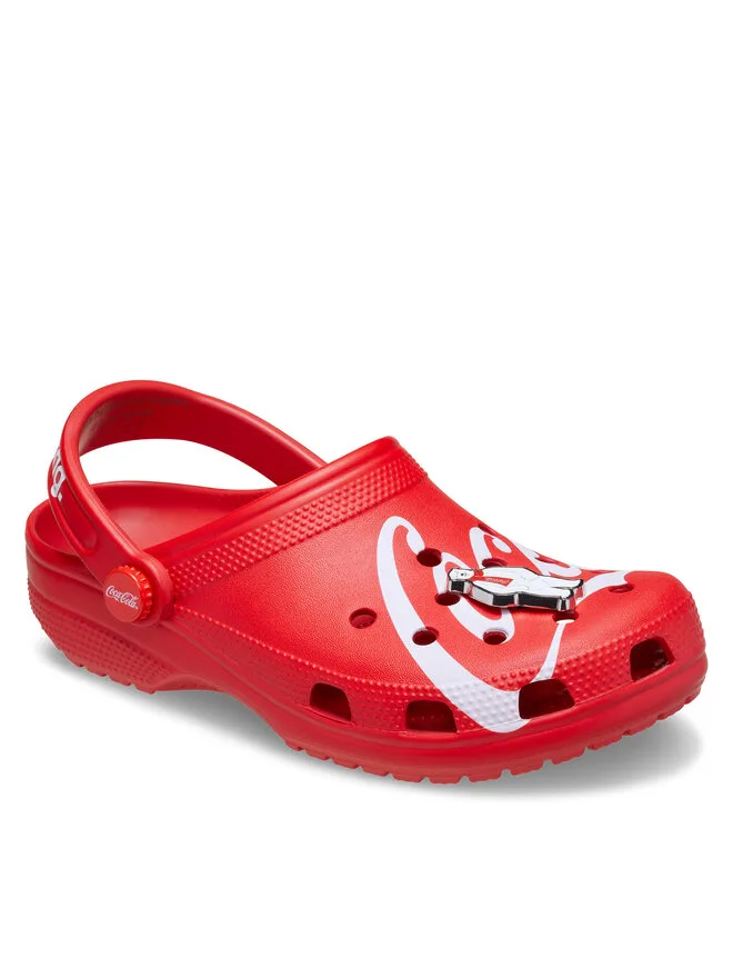 Crocs Классические сабо Мюли Coca-Cola 212129, красные — фото 2