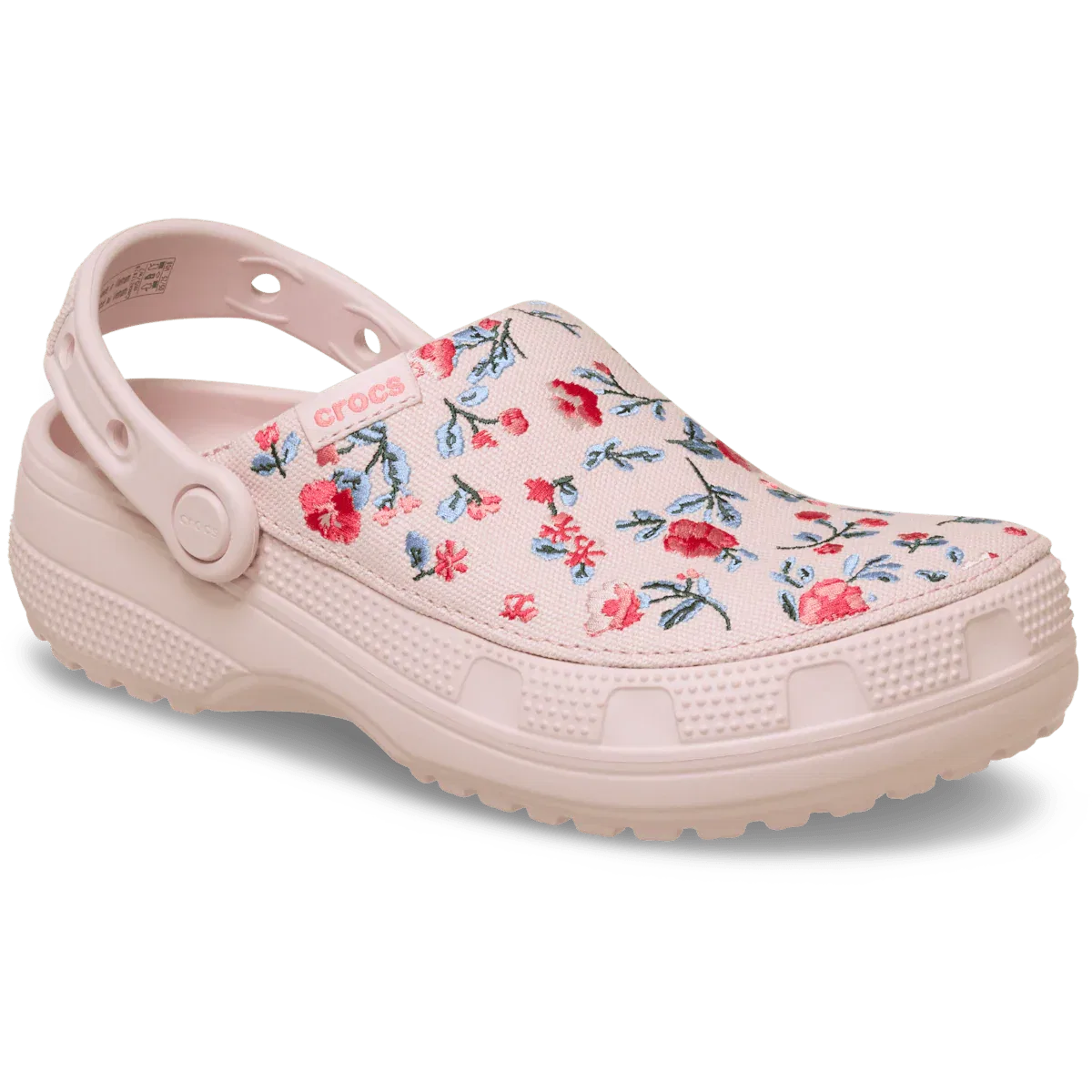Crocs Классические сабо с цветочным узором — фото 3