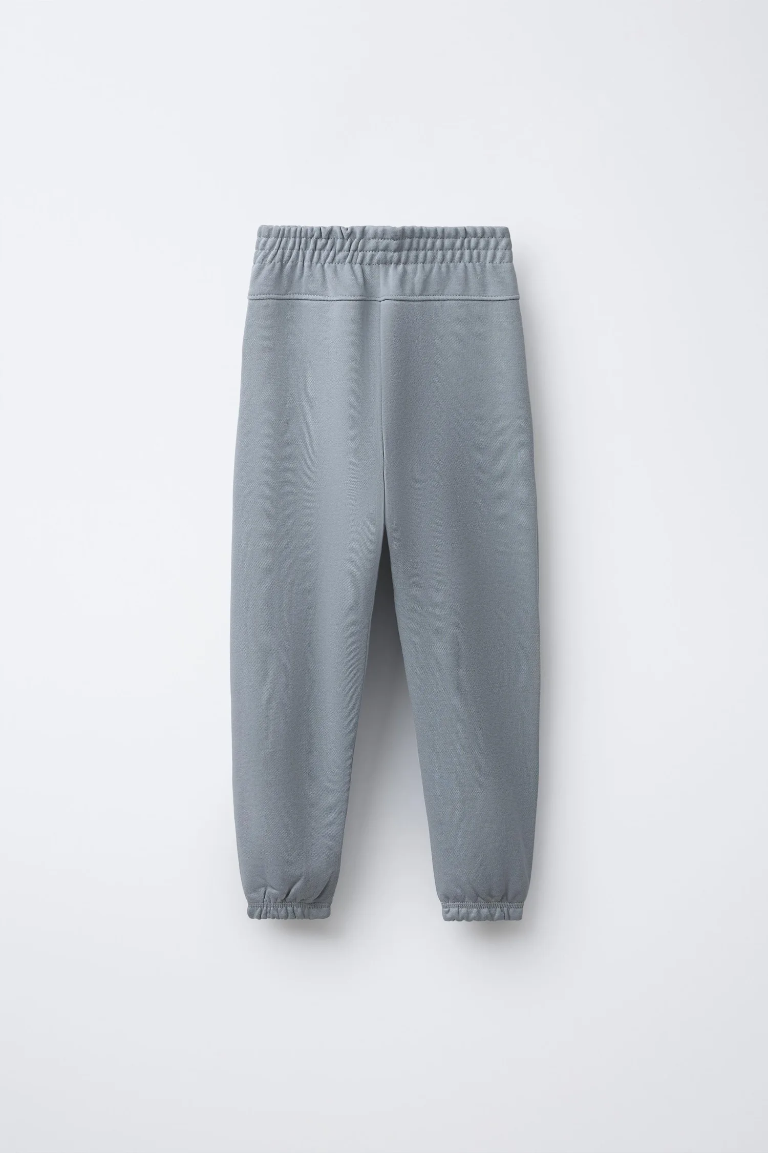 Спортивные штаны с текстовым принтом Zara, жемчужно-серый — фото 2