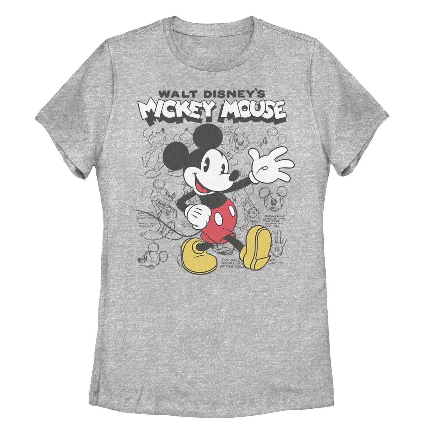 

Классическая футболка с рисунком Микки Мауса для юниоров Disney Disney