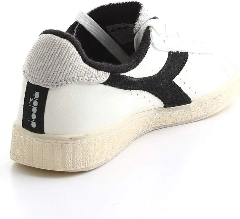 Кроссовки Diadora Game l Low Used Men's 501.174764, White Black — фото 3
