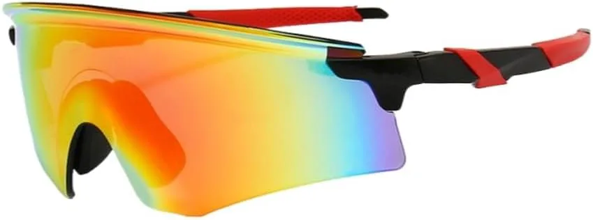 

Винтажные квадратные солнцезащитные очки для мужчин и женщин, очки для вождения с антибликовым покрытием, мужские полуободковые зеркальные очки UV400 WNCKSQ, C1