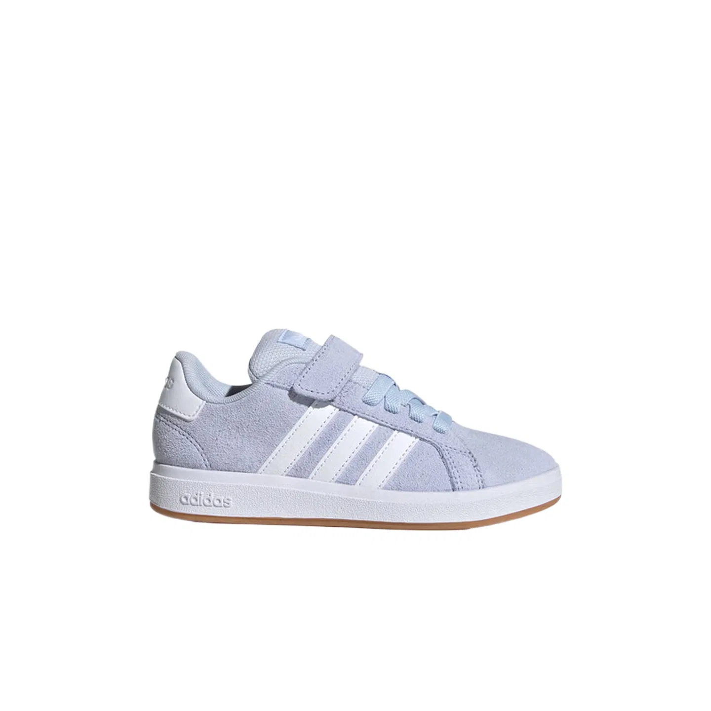 Кроссовки для скейтбординга детские Adidas серо-белые — фото 3