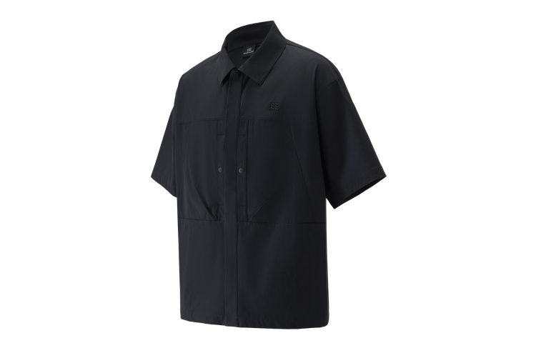 

Мужская рубашка с коротким рукавом KOLON SPORT, черный