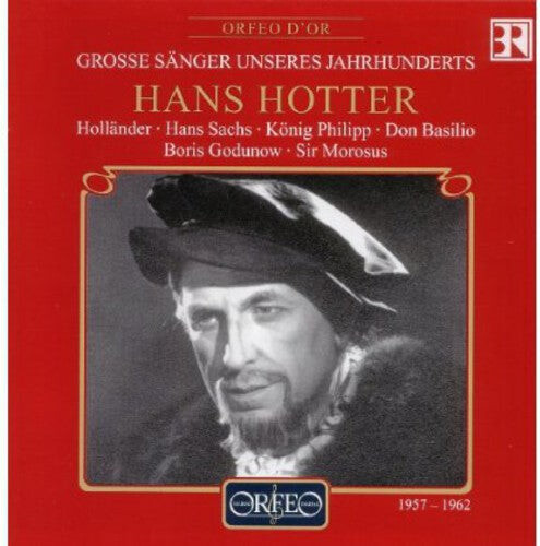 

CD диск Hotter, Hans: Hollander / Hans Sachs / King Phillip