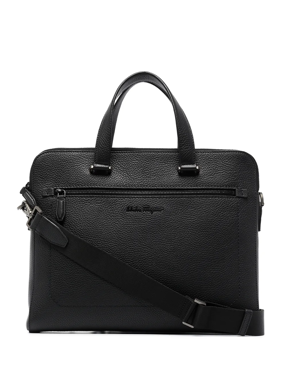 

Портфель с логотипом Ferragamo, черный