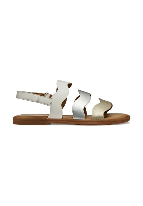Сандалии карли Geox, White/Silver