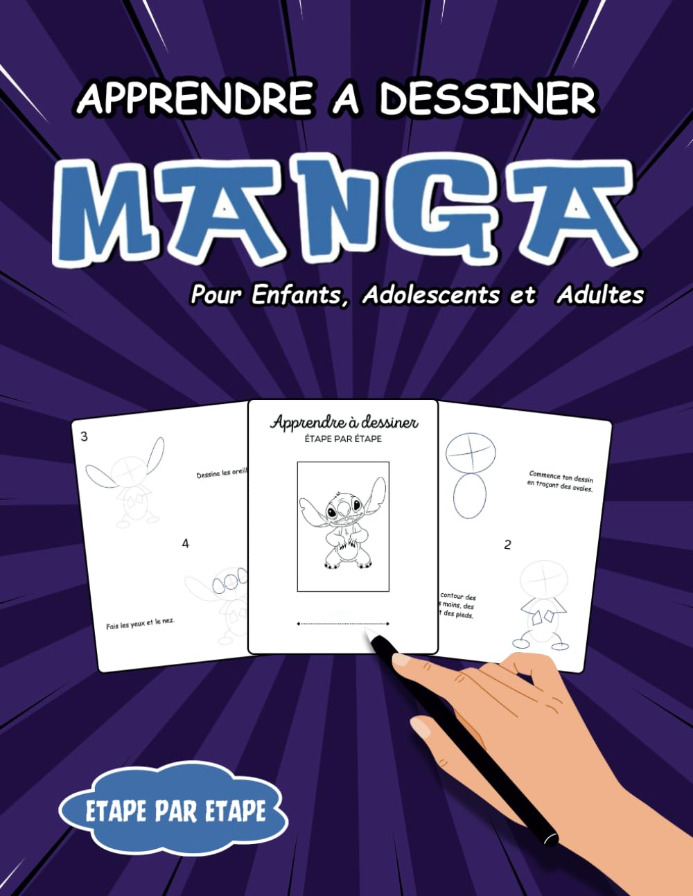 

Apprendre à Dessiner Manga: Guide Simple, Facile et Idéal pour tous les niveaux de compétence et les Passionnés de l'Art Manga, Étape par Étape (French Edition) (Independently published)